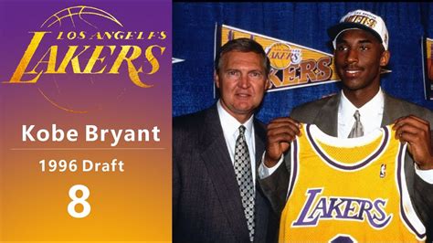 Kobe Bryant NBA: 1996 Draft, 12 players picked .
